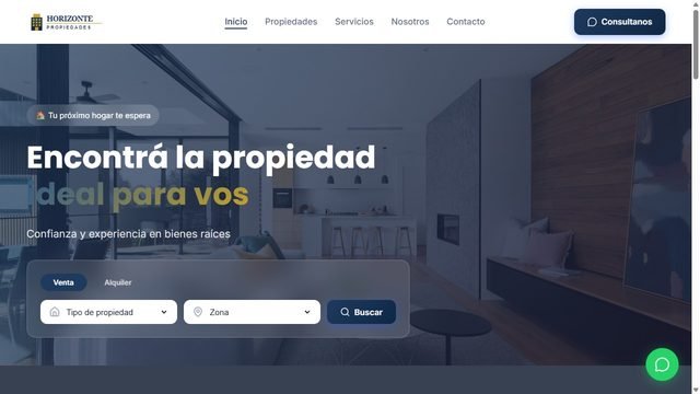 Demo de web para inmobiliaria